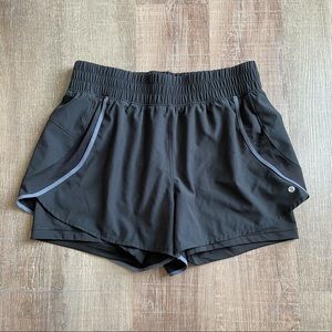 Layer 8 Black Athletic Shorts, Size Medium, NWOT